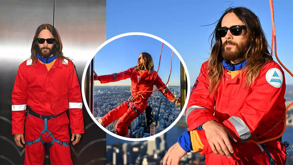 30 Seconds to Mars' Jared Leto Achieves New Heights with Empire State Building Climb